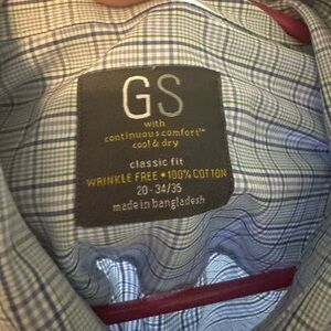Men’s GS big and tall shirt
